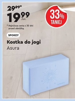 Kostka do jogi SPOKEY Asura promocja w Biedronka
