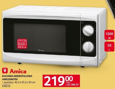 Kuchenka mikrofalowa Amica AMG20M70V promocja w Selgros
