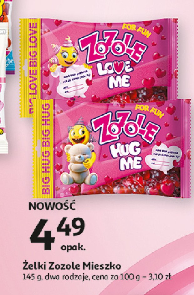 Żelki love me Mieszko zozole promocja