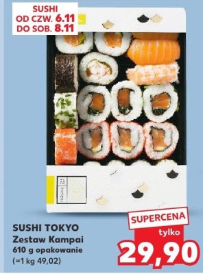 Zestaw Kampai Sushi Tokyo  promocja w Kaufland