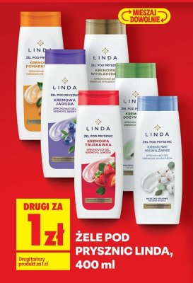 Żele pod prysznic Linda, 400 ml promocja w Biedronka