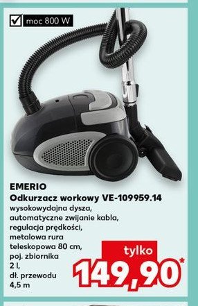 Odkurzacz ve-109959.14 EMERION promocja