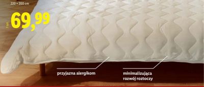 Kołdra Aloe Vera 220x200 cm promocja w Lidl