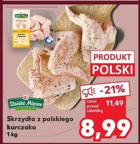 Skrzydła z kurczaka Stoisko mięsne promocja