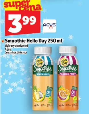 Smoothie Hello Day 250 ml Agus promocja w TOPAZ