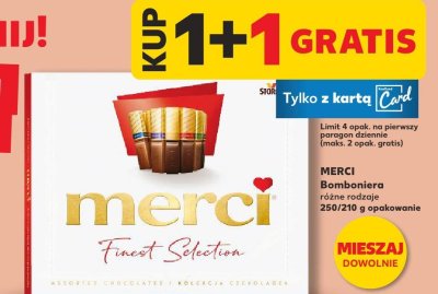 Bombonierka 1+1 GRATIS promocja w Kaufland