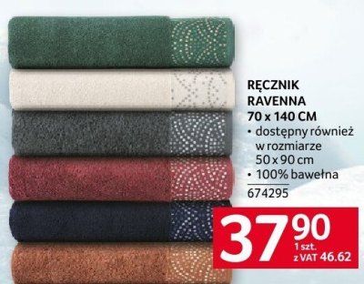 Ręcznik Ravenna 70 x 140 cm promocja w Selgros