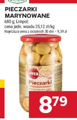 Pieczarki marynowane Vera promocja
