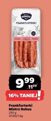 Frankfurterki Mistrz Rohus promocja w Netto