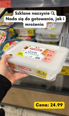 Naczynie szklane Cook & Freez promocja w Kaufland