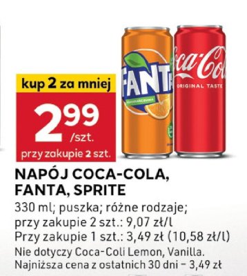 Nap贸j promocja w Stokrotka