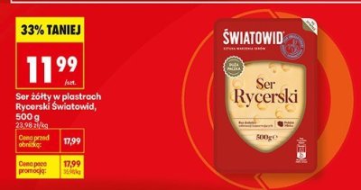 Ser promocja w Biedronka