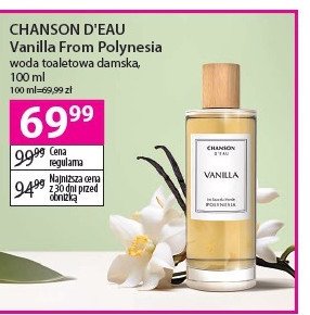 Woda  toaletowa Chanson d'eau vanilla promocja