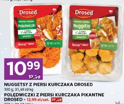 Polędwiczki z piersi kurczaka pikantne Drosed promocja w Stokrotka