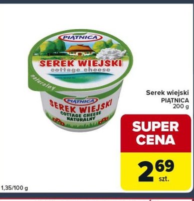 Serek wiejski PIĄTNICA promocja w Globi