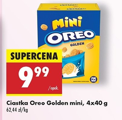 Ciastka golden mini Oreo promocja