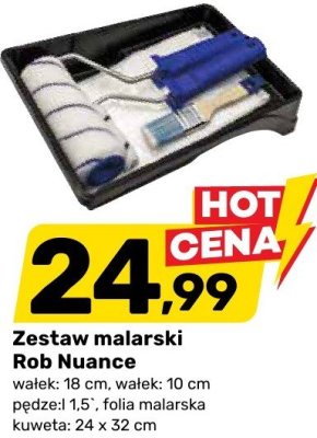 Zestaw malarski Rob Nuance promocja w Bricomarche