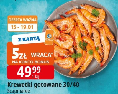 Krewetki promocja w Leclerc