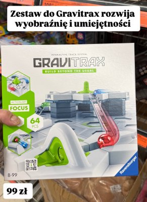 Tor dla kulek Gravitrax promocja w Biedronka