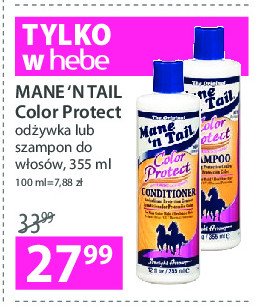 Od偶ywka do w艂os贸w color protect Mane'n tail promocja
