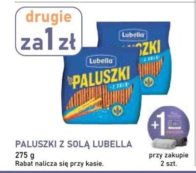 Paluszki z solą LUBELLA promocja w Stokrotka
