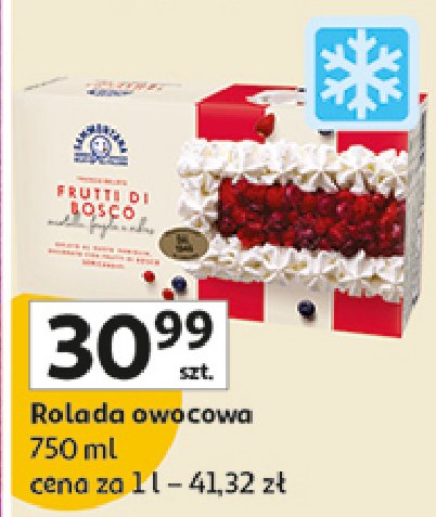 Rolada frutti di bosco SAMMONTANA promocja w Auchan