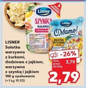 Sałatka jajeczna z kurkami Lisner o mamo! promocja