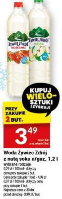 Woda Żywiec Zdrój znutą soku n/gaz, 1,2 l promocja w Twój Market