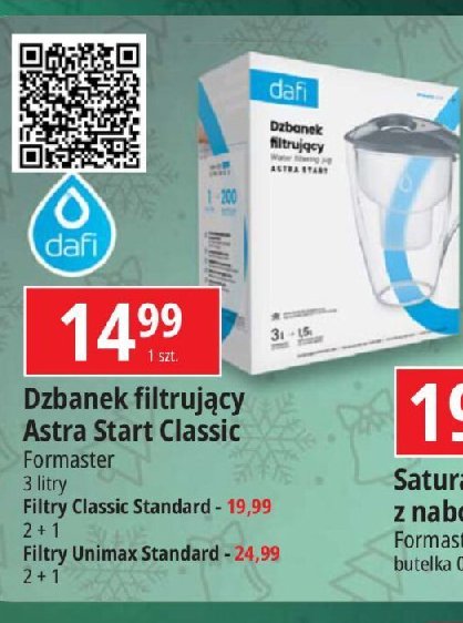 Dzbanek astra classic 3 l Dafi promocja