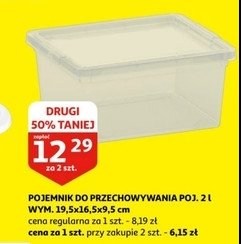 Pojemnik do przechowywania 2 l promocja