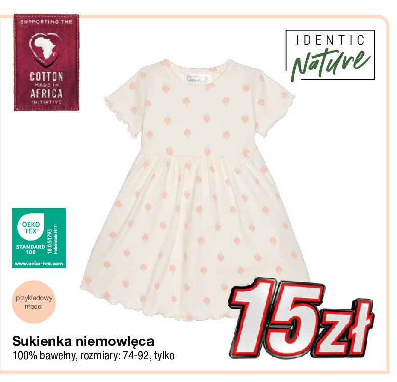 Sukienka niemowlęca 74-92 promocja