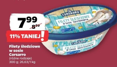 Filety śledziowe w sosie (różne rodzaje) promocja w Netto