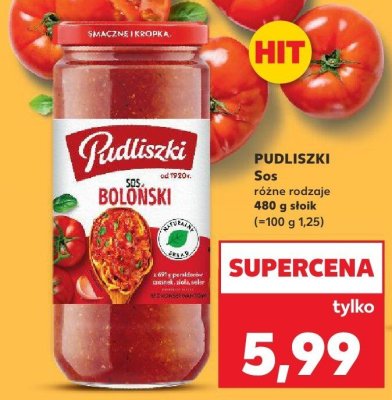 Sos boloński różne rodzaje promocja w Kaufland