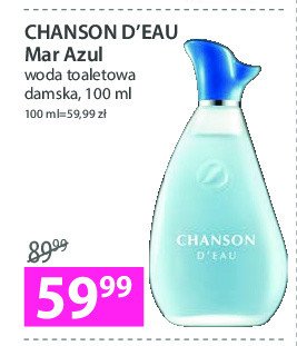 Woda toaletowa Chanson d'eau mar azul promocja