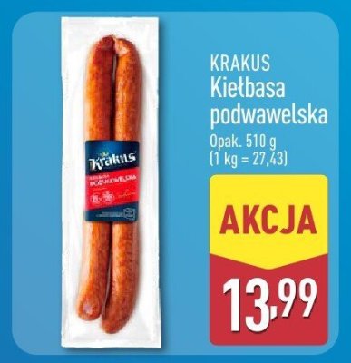 Kiełbasa podwawelska promocja w Aldi