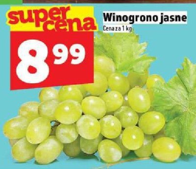 Winogrono jasne promocja w TOPAZ