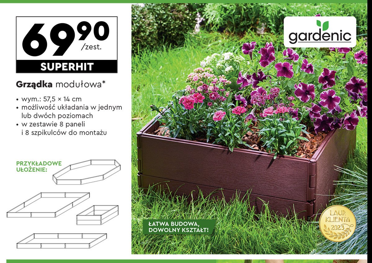 Grz膮dka modu艂owa GARDEN LINE promocja