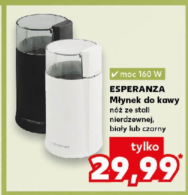 Młynek do kawy 160 w Esperanza promocja