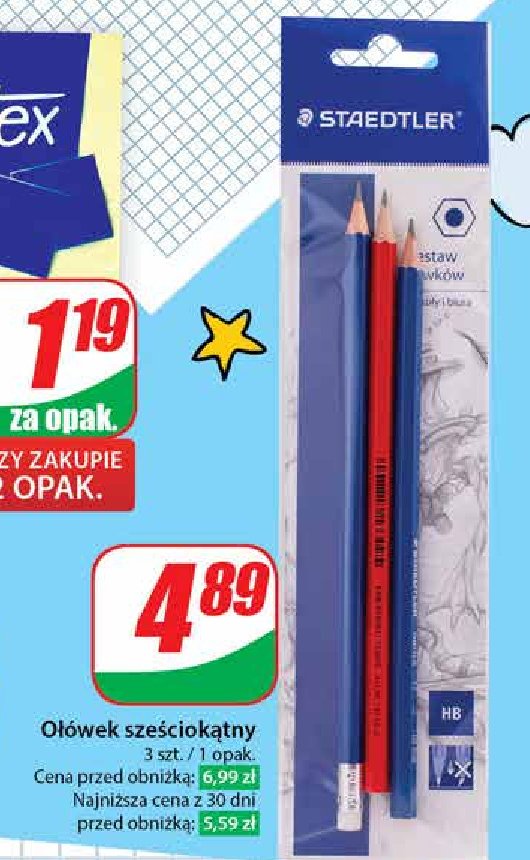 Ołówek sześciokątny Staedtler promocja