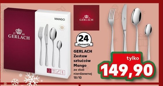 Komplet sztućców mango Gerlach promocja