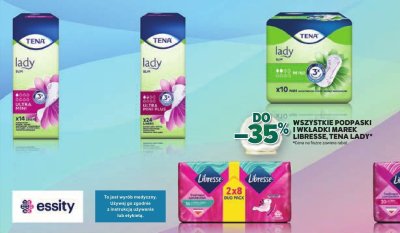 Podpaski Tena Lady Ultra Mini promocja w Stokrotka