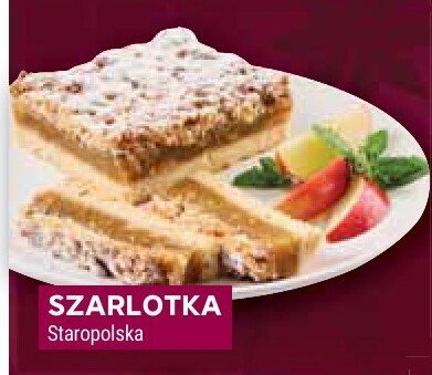 Szarlotka Staropolska promocja w Stokrotka