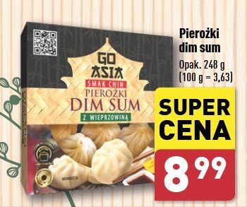 Pierożki dim sum z wieprzowiną Go asia promocja