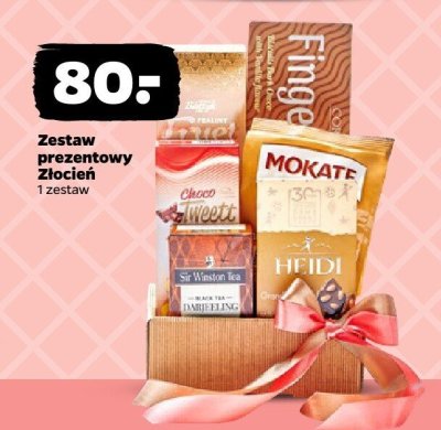 Zestaw prezentowy Złocień promocja w Netto