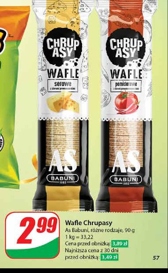 Wafle pomidorowe promocja