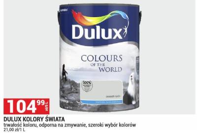 Farba Dulux Kolory Świata promocja w Merkury Market