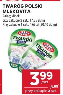 Twaróg polski Mlekovita promocja w Stokrotka