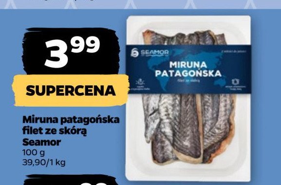 Miruna - filet ze skórą Seafood promocja w Netto