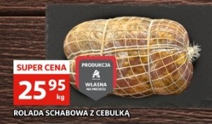 Rolada schabowa z cebulką Auchan promocja w Hitpol