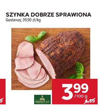 Szynka dobrze sprawiona Gustavus promocja w Stokrotka